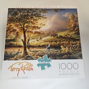 Buffalo Brown and Green 1000 Piece Puzzle